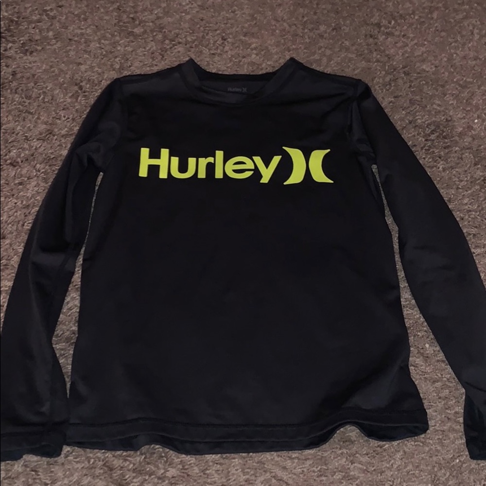 boys hurley rash guard